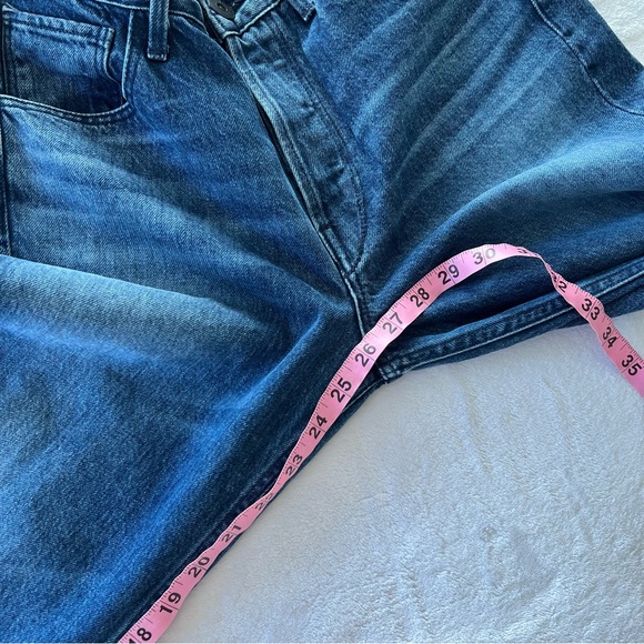 3x1 Higher Ground W3 Gusset Elvia Flare Leg Raw Crop Jeans - Picture 9 of 9